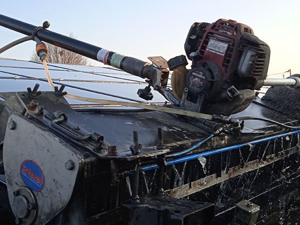 macchina per lavaggio fotovoltaico