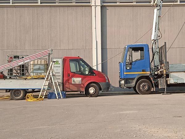 macchinari e mezzi per manutenzione fotovoltaico
